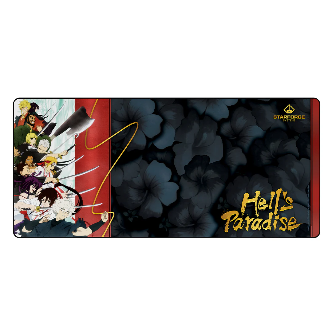 Attack - Hell's Paradise Desk Mat