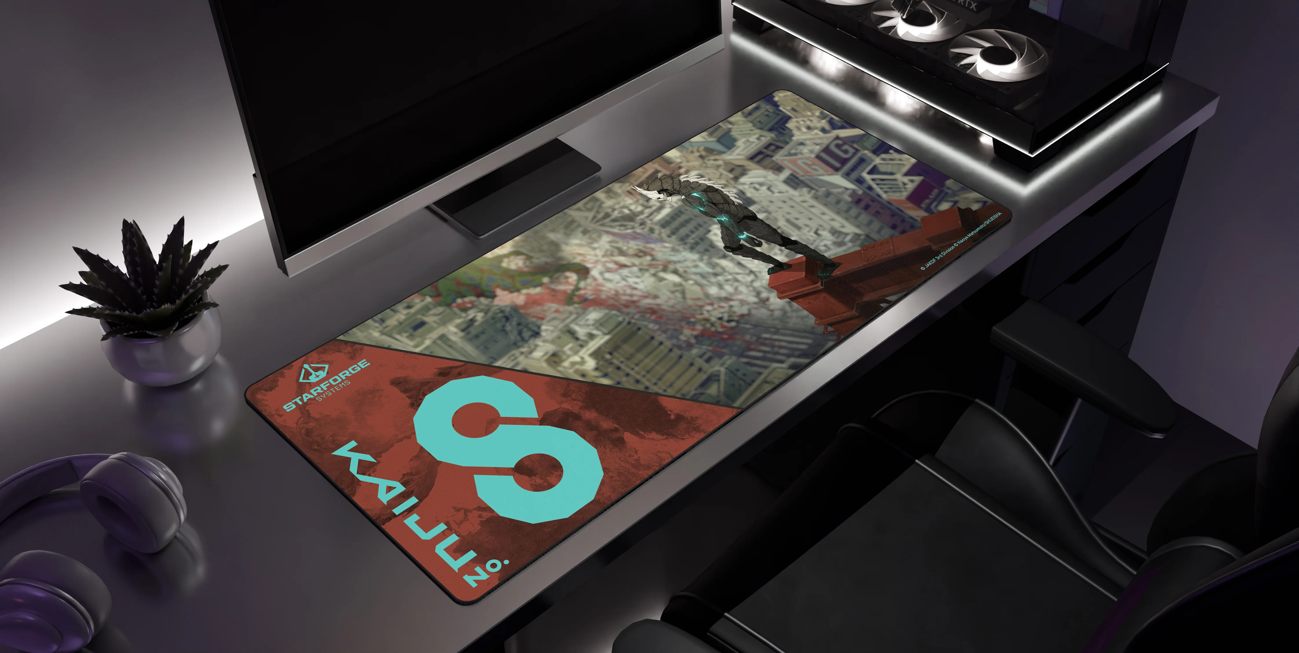 Hyakkei 004 - Kaiju Desk Mat - Image 3