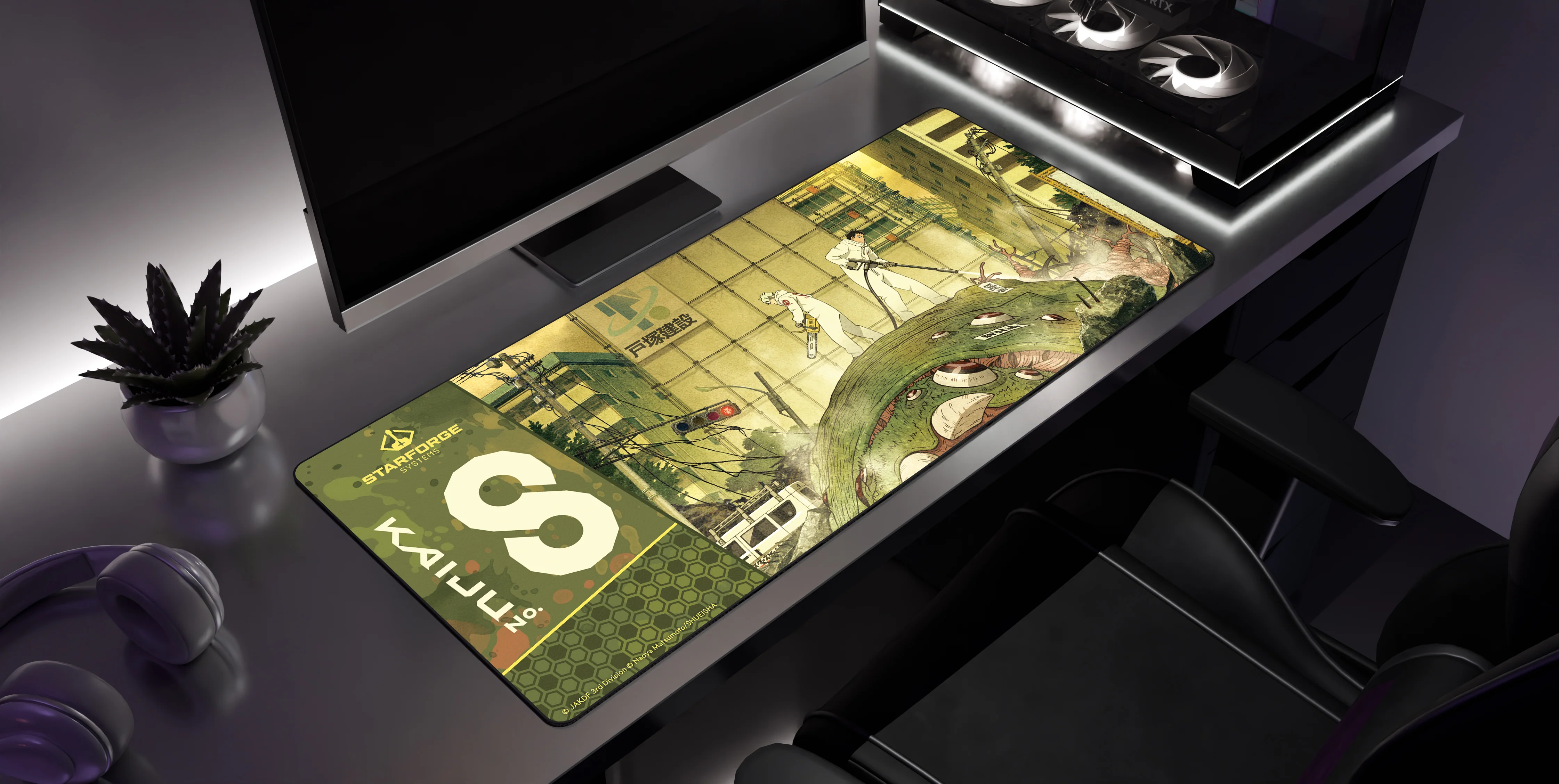 Hyakkei 001 - Kaiju Desk Mat - Image 3