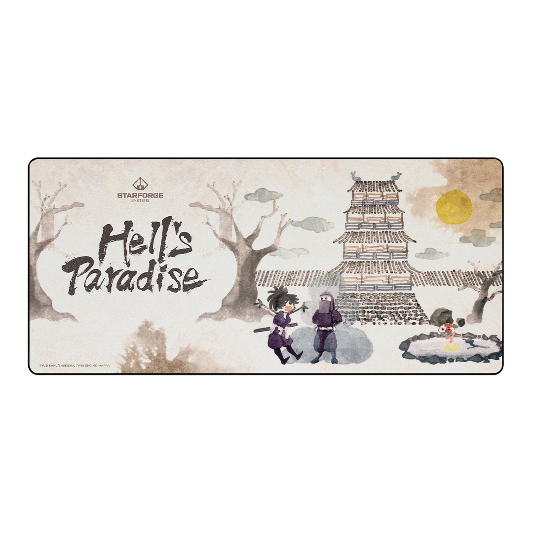Detailed Plans - Hell's Paradise Desk Mat