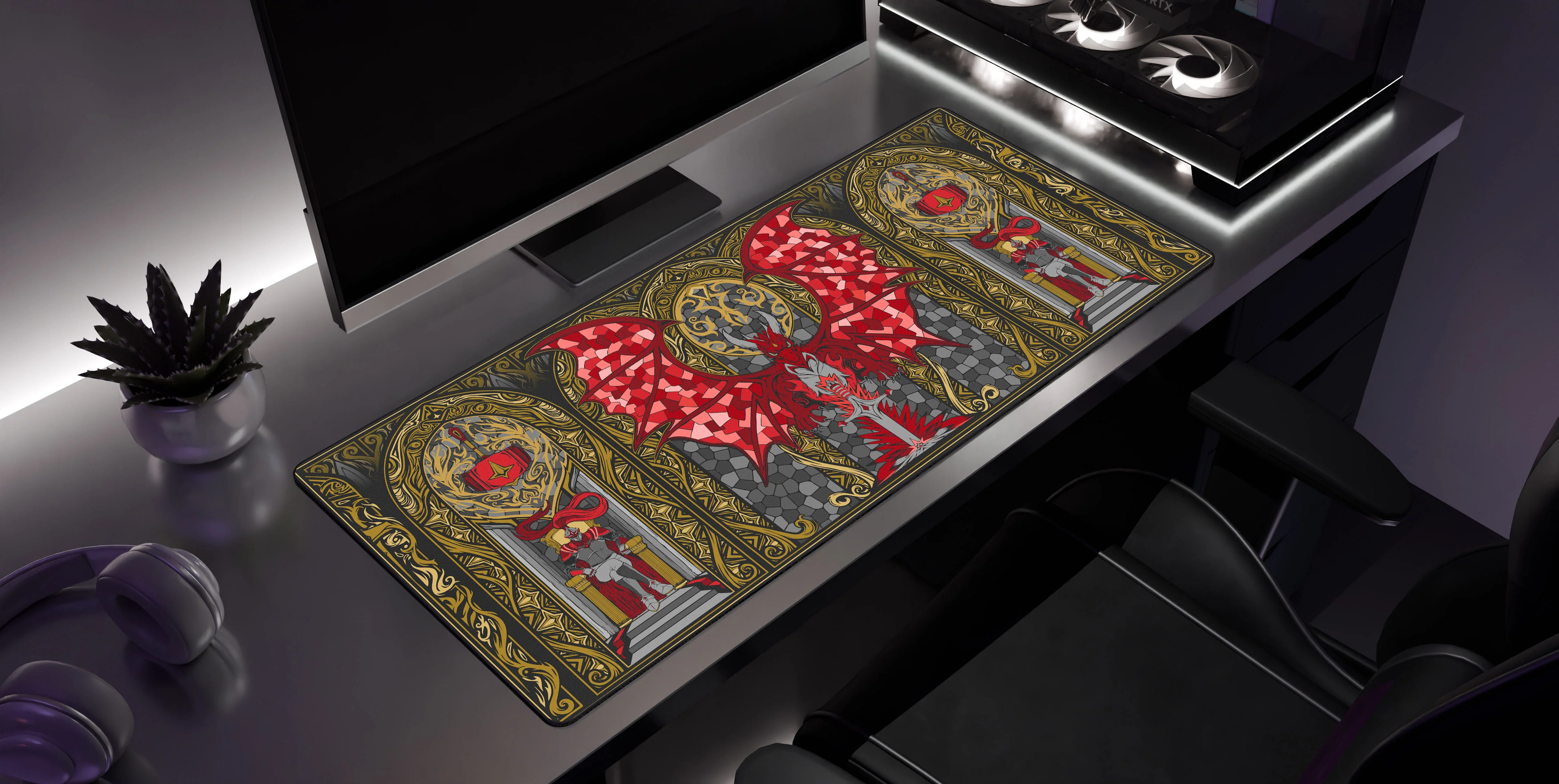 Dragonlight - Desk Mat - Image 3