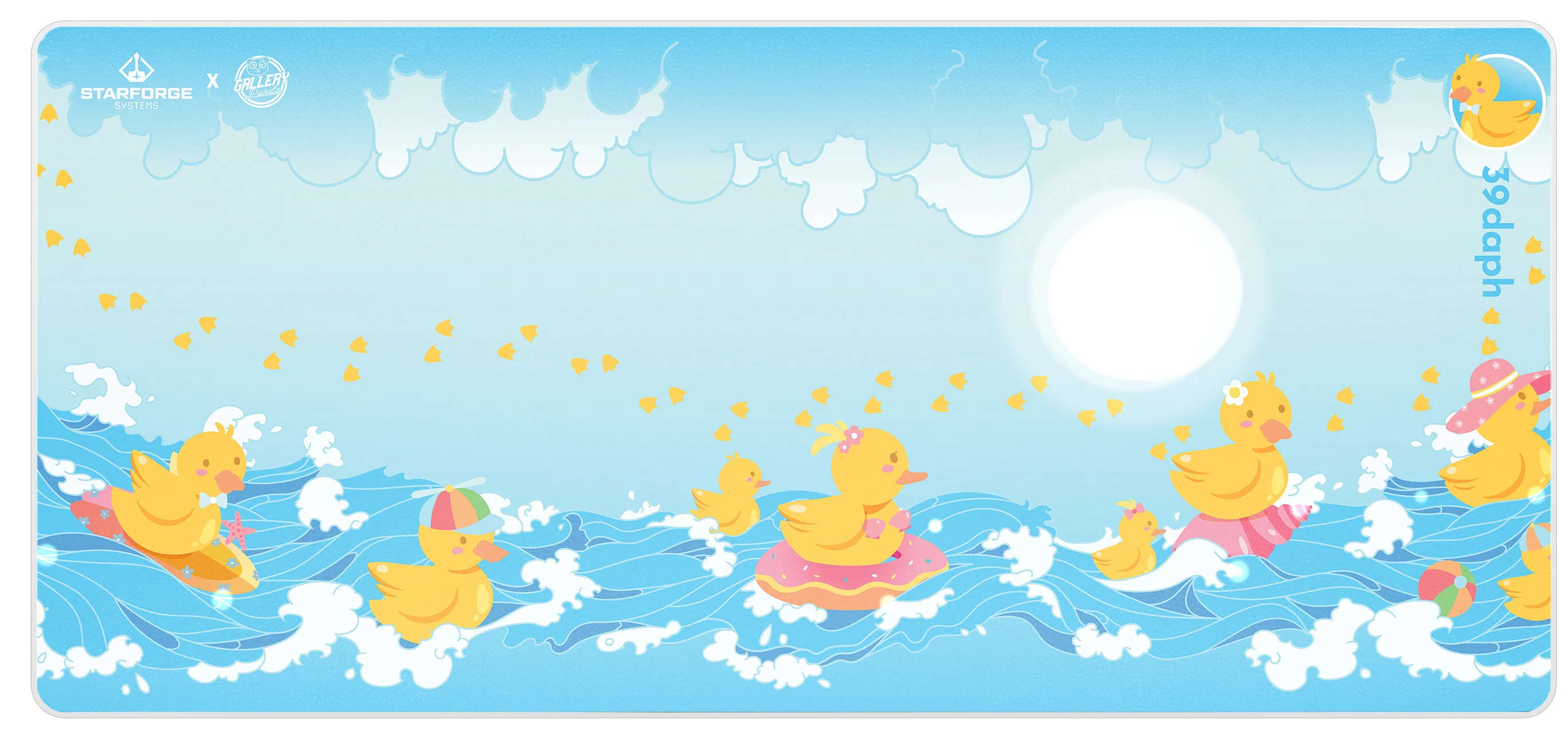 Daph's Ducks - Desk Mat