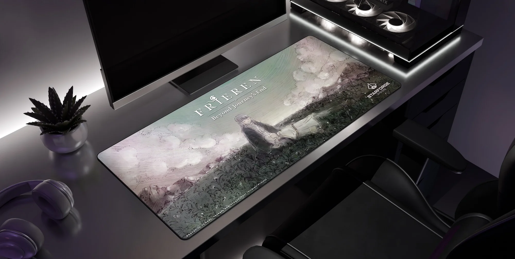 Fern and Frieren - Desk Mat - Image 3