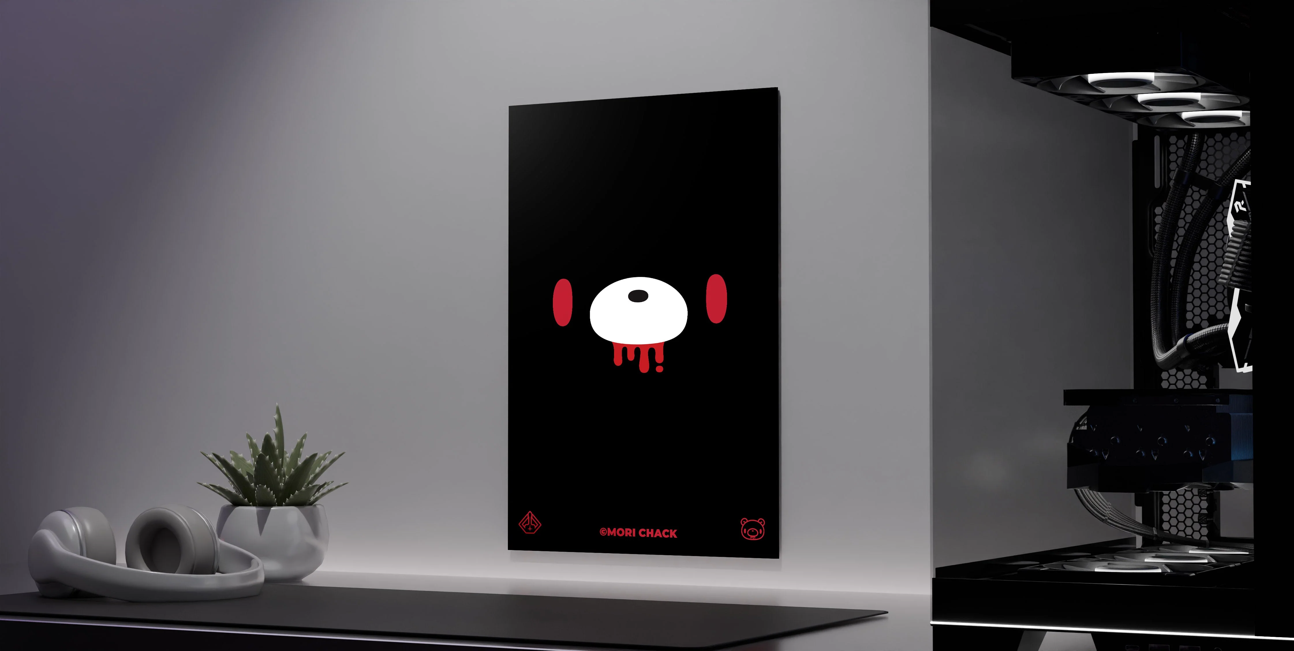 Glare Bear - Wall Art - Image 2