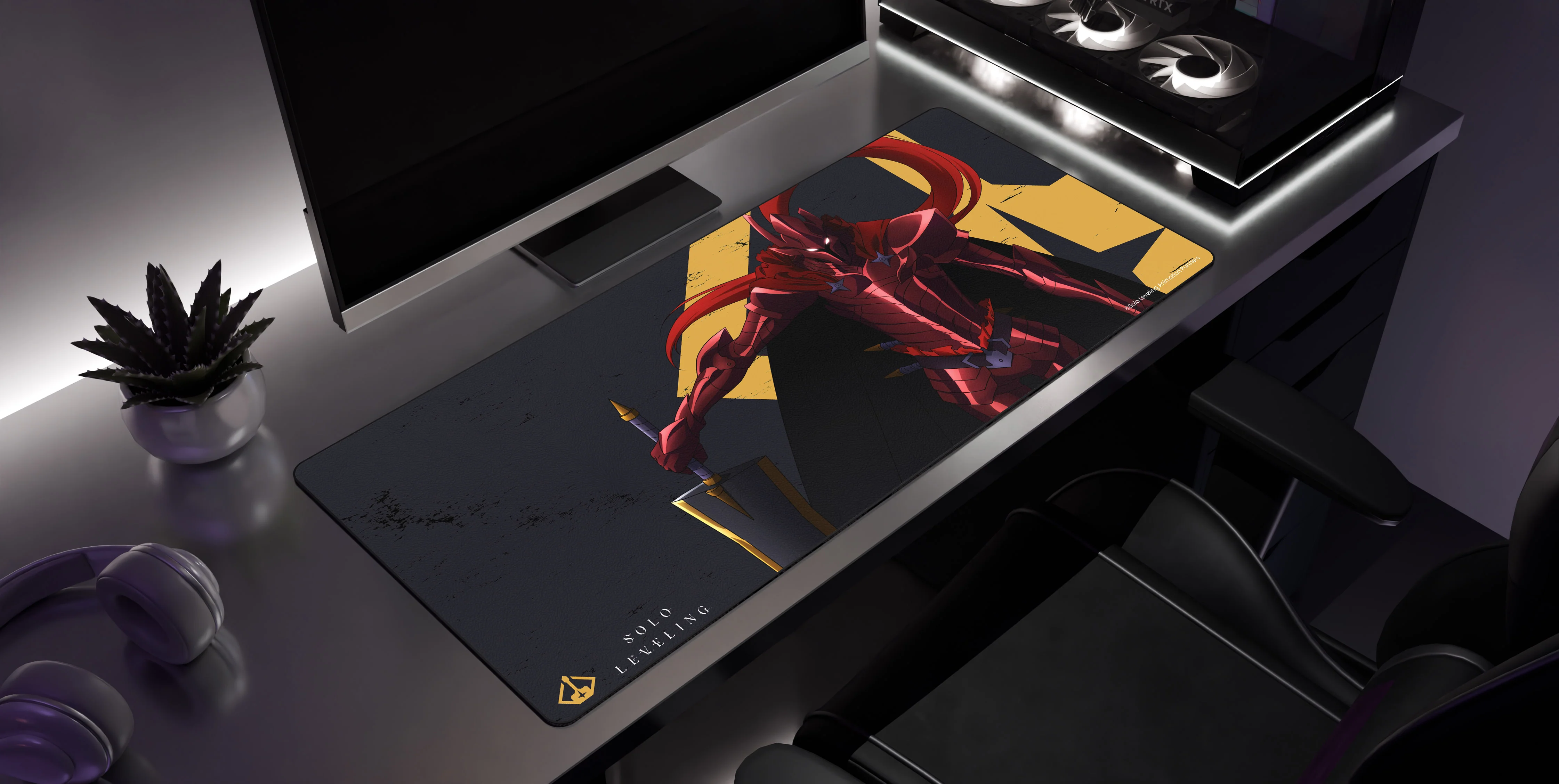 Igris - Solo Leveling Desk Mat - Image 3