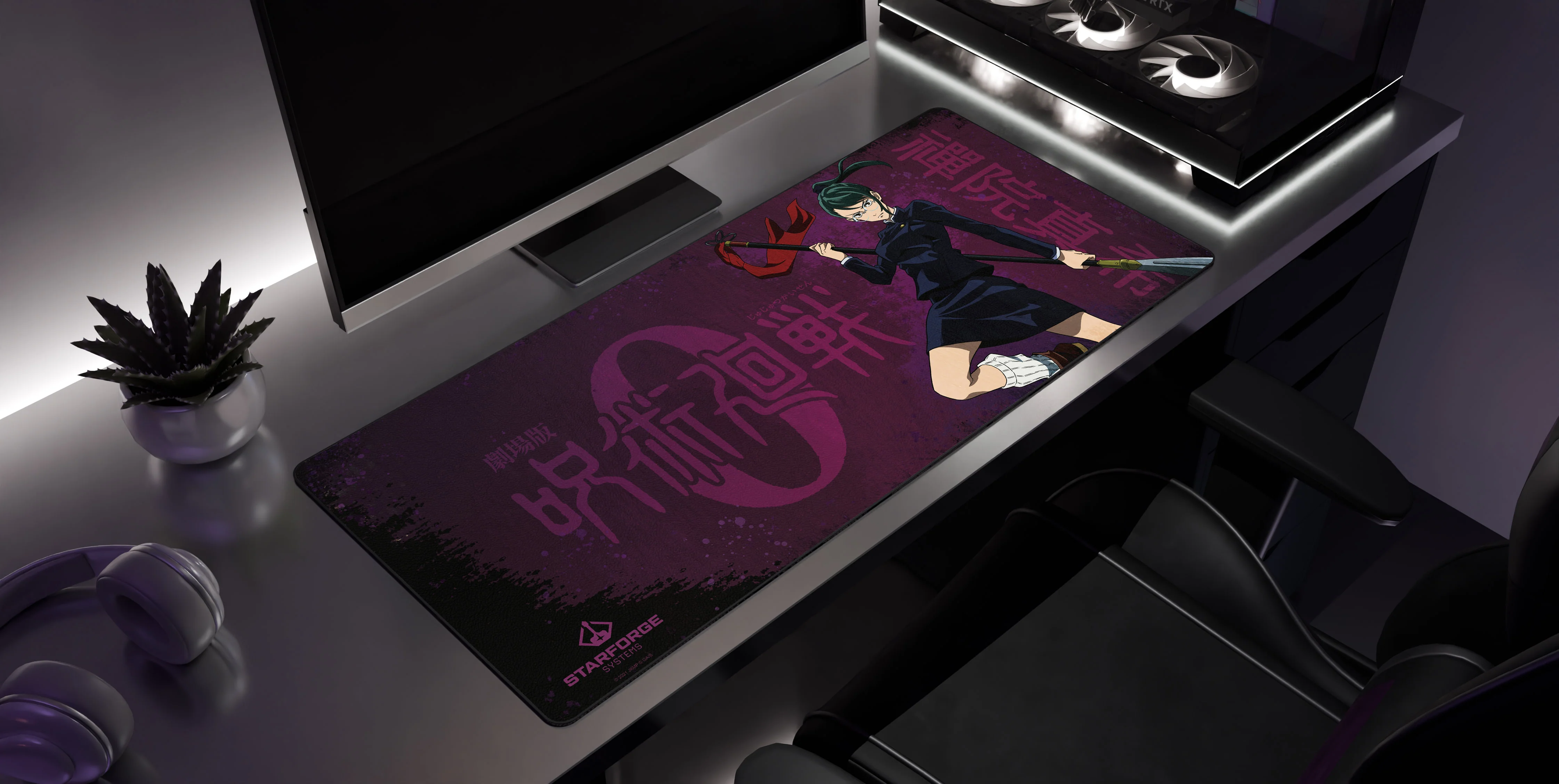 Maki Zenin - Jujutsu Kaisen 0 Desk Mat - Image 3