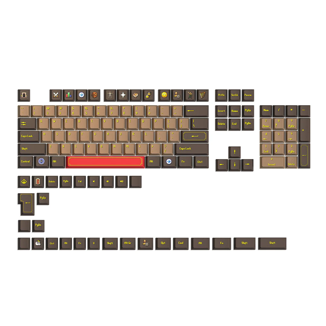 Old School RuneScape Keycap Set