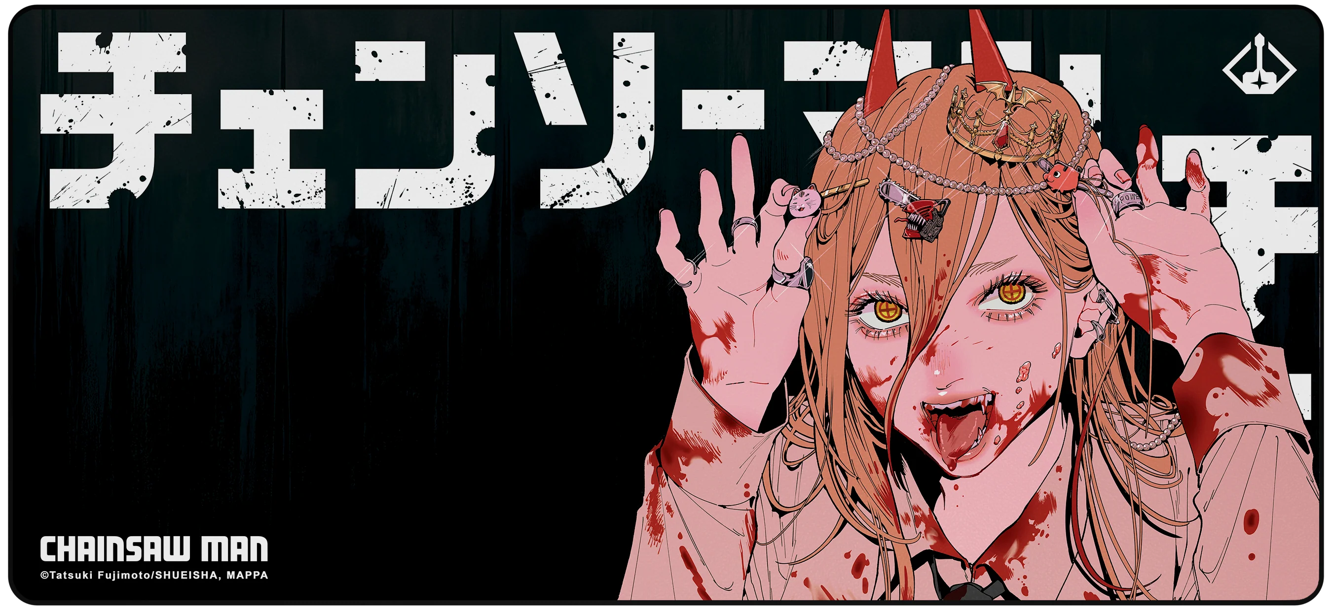 Blood Devil - Chainsaw Man Desk Mat - Image 2