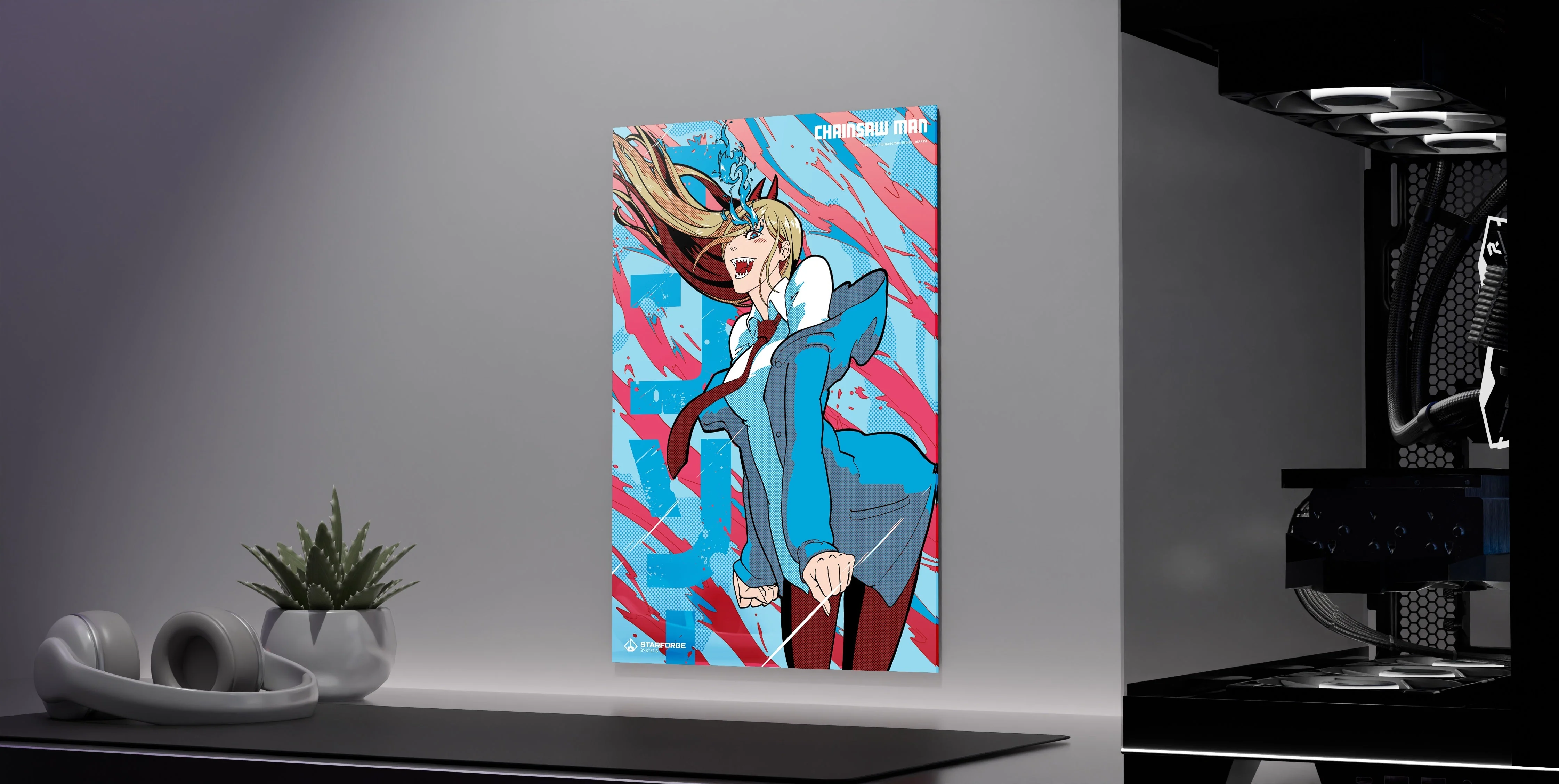 Power - Chainsaw Man Wall Art - Image 2