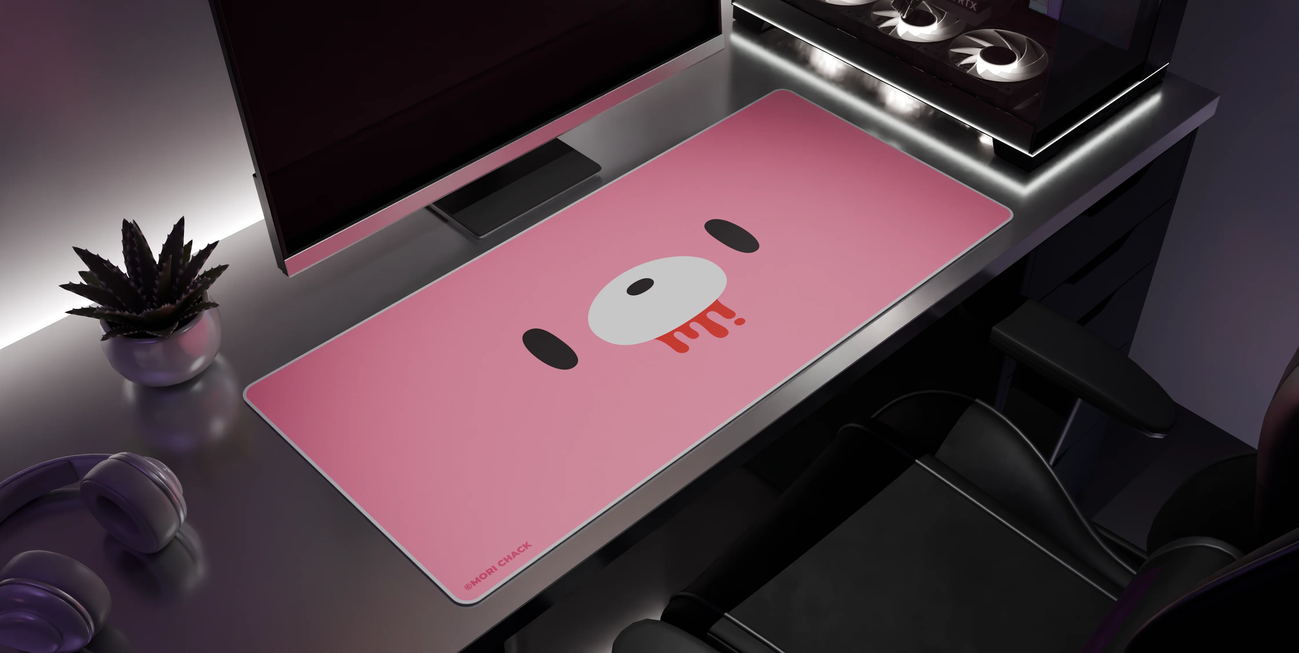 Stare Bear - Desk Mat - Image 2
